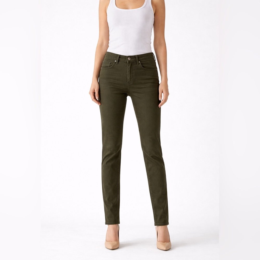 Ag Adriano Goldschmied Dark Olive Jeans